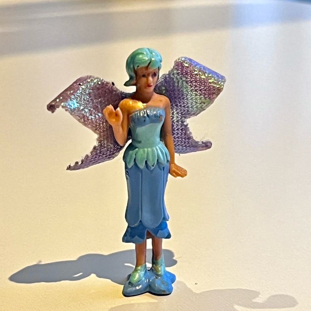 Barbie mini Fairy Figurine Fairytopia Little Lands Azura's Cottage doll polly